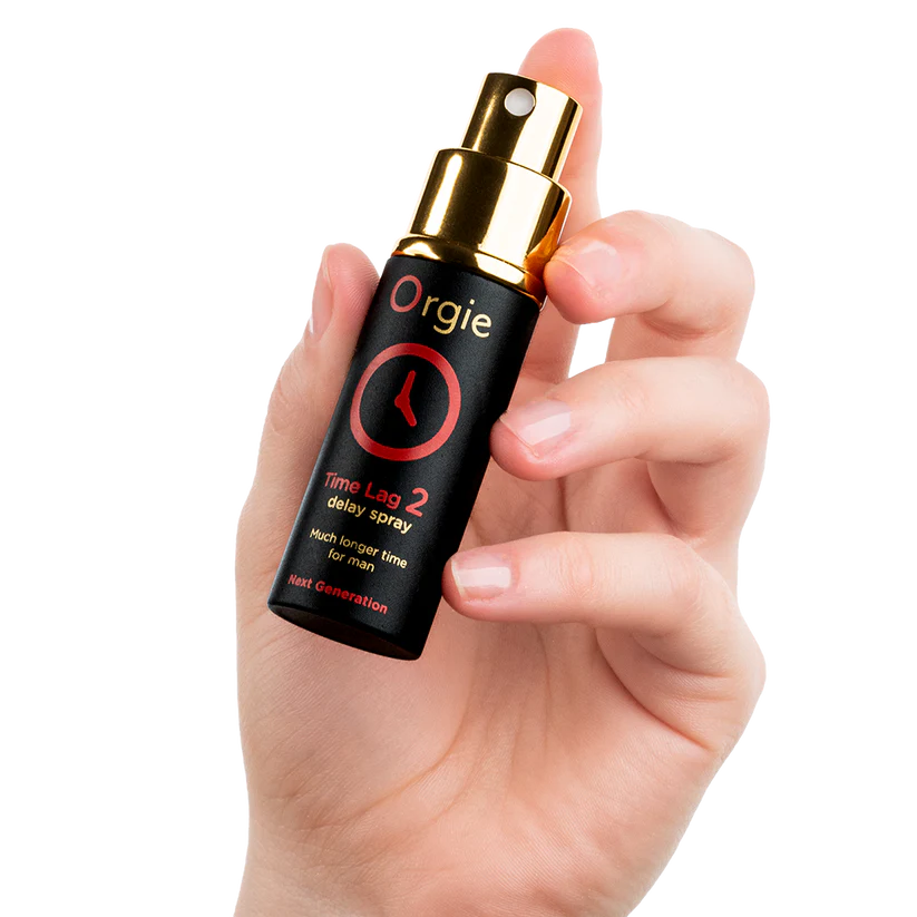Orgie Time Lag 2 – Verzögerungsspray für Männer, Natürliche Verlängerung der Ausdauer, 10ml