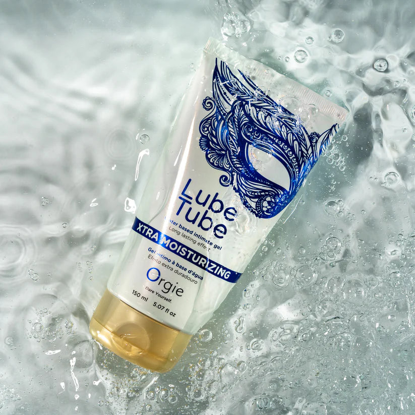Orgie Lube Tube Xtra Moisturizing – Wasserbasiertes Intimgel, Lang anhaltend & Sanft (Unisex, 150ml)