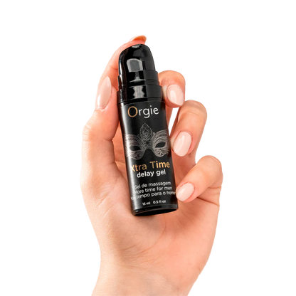 Orgie Xtra Time Delay Gel – Langanhaltende Kontrolle, Verlängertes Vergnügen 15ml