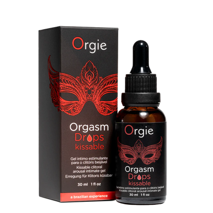 Orgie Orgasm Drops Kissable – Klitoralerregendes Gel, Oral-Sex geeignet 30ml