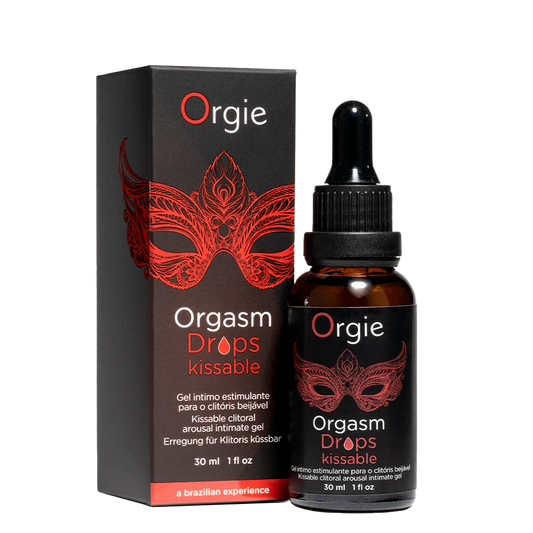 Orgie Orgasm Drops Kissable – Klitoralerregendes Gel, Oral-Sex geeignet 30ml