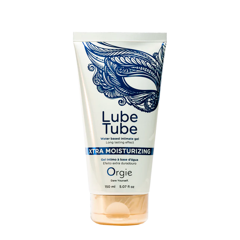 Orgie Lube Tube Xtra Moisturizing – Wasserbasiertes Intimgel, Lang anhaltend & Sanft (Unisex, 150ml)