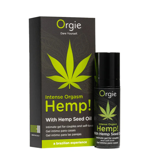 Orgie Hemp! Intense Orgasm Gel – Mit Hanfsamenöl, Wärme- & Vibrationseffekt 15ml