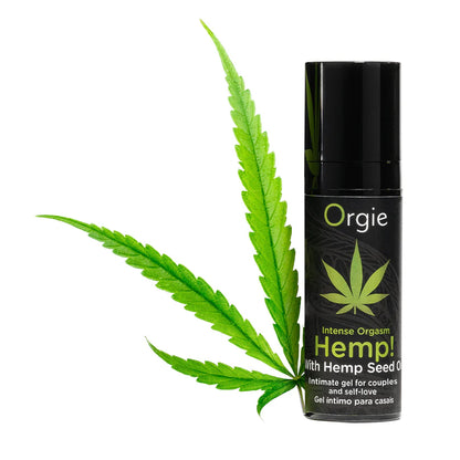 Orgie Hemp! Intense Orgasm Gel – Mit Hanfsamenöl, Wärme- & Vibrationseffekt 15ml