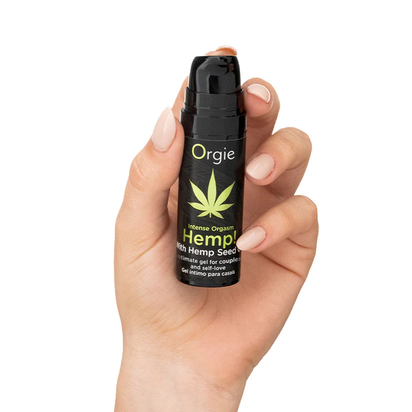 Orgie Hemp! Intense Orgasm Gel – Mit Hanfsamenöl, Wärme- & Vibrationseffekt 15ml