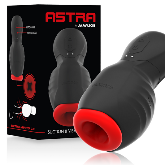 Jamyjob Astra Oral Masturbator – Saugen mit Stimulierenden Wellen & Starker Vibration