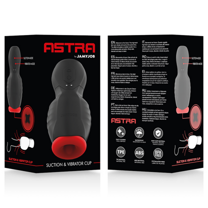 Jamyjob Astra Oral Masturbator – Saugen mit Stimulierenden Wellen & Starker Vibration