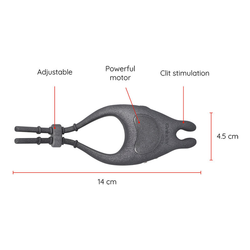 ONINDER Pampa Verstellbarer Multi-Positions Vibrationsring – Für Paare, App-gesteuert, Kostenlose APP