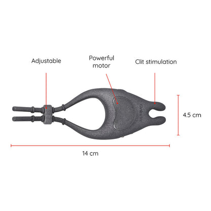 ONINDER Pampa Verstellbarer Multi-Positions Vibrationsring – Für Paare, App-gesteuert, Kostenlose APP
