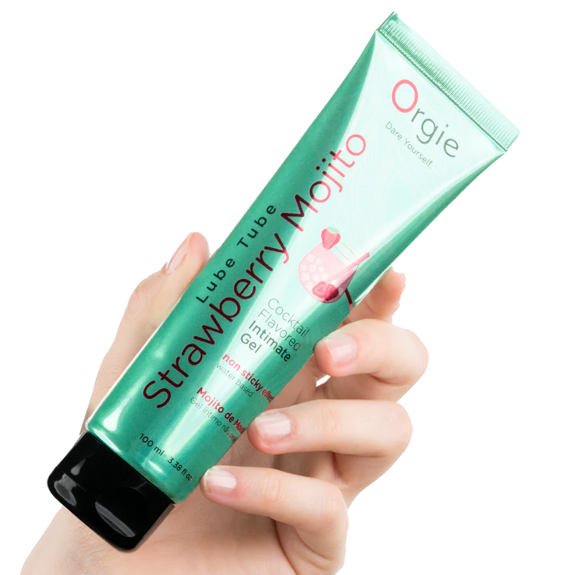 Orgie Lube Tube Cocktail – Intimgel Erdbeer-Mojito, Wasserbasiert & Küssbar (100ml)