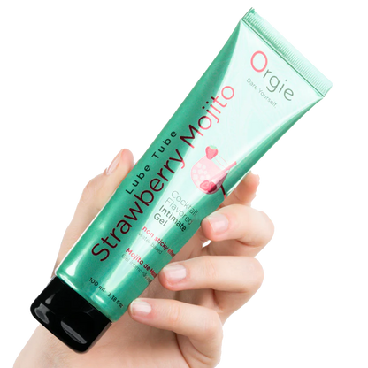 Orgie Lube Tube Cocktail – Intimgel Erdbeer-Mojito, Wasserbasiert & Küssbar (100ml)