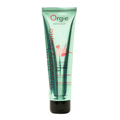 Orgie Lube Tube Cocktail – Intimgel Erdbeer-Mojito, Wasserbasiert & Küssbar (100ml)