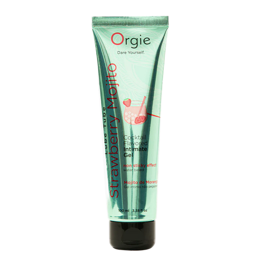 Orgie Lube Tube Cocktail – Intimgel Erdbeer-Mojito, Wasserbasiert & Küssbar (100ml)