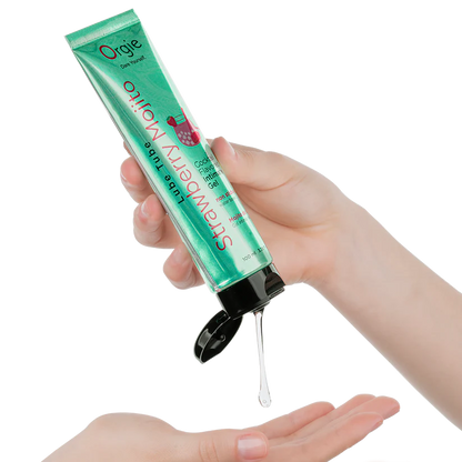 Orgie Lube Tube Cocktail – Intimgel Erdbeer-Mojito, Wasserbasiert & Küssbar (100ml)