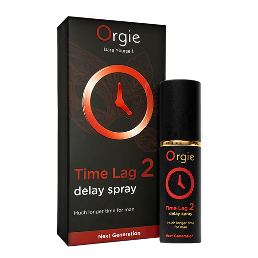 Orgie Time Lag 2 – Verzögerungsspray für Männer, Natürliche Verlängerung der Ausdauer, 10ml